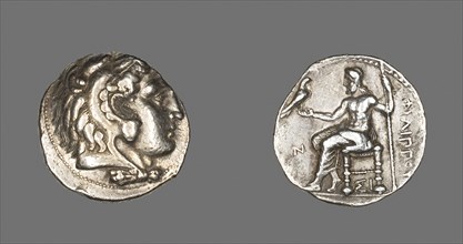 Tetradrachm (Coin) Portraying Alexander the Great as Herakles, 323/317 BC, Greek, minted in Sidon,