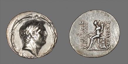 Tetradrachm (Coin) Portraying Demetrios I Soter, 162/150 BC, Reign of Demetrios I Soter, Greek,