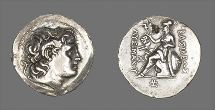 Tetradrachm (Coin) Portraying Alexander the Great, 306/281 BC, issued by King Lysimachus of Thrace