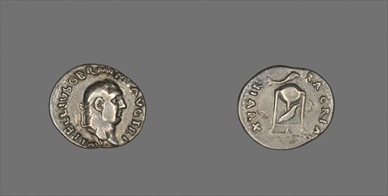 Denarius (Coin) Portraying Emperor Vitellius, AD 69 (late April/December), Roman, Roman Empire,