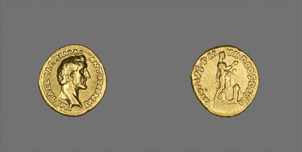 Aureus (Coin) Portraying Emperor Antoninus Pius, 138, Roman, minted in Rome, Roman Empire, Gold,