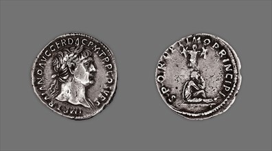 Denarius (Coin) Portraying Emperor Trajan, October AD 103/October AD 111, probably 106/07, issued