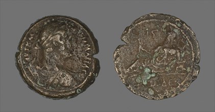 Coin Portraying Emperor Hadrian, AD 117/138, Roman, Roman Empire, Bronze, Diam. 3.4 cm, 18.22 g