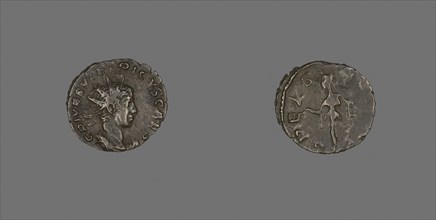Coin Portraying Emperor Tetricus II, after AD 267, Roman, Roman Empire, Bronze, Diam. 1.9 cm, 2.33