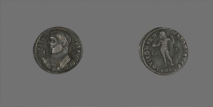 Coin Portraying Emperor Licinius, AD 307/324, Roman, Roman Empire, Bronze, Diam. 1.9 cm, 3.10 g