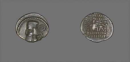 Drachm (Coin) Portraying King Gotarzes II, AD 40/51, Persian, Parthia, Khorasan, Silver, Diam. 2.1