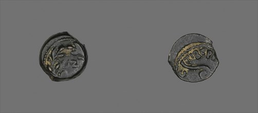 Coin Depicting an Olive Wreath, AD 30/31, Procurator: Pontius Pilatus (reign of Tiberius), Roman,