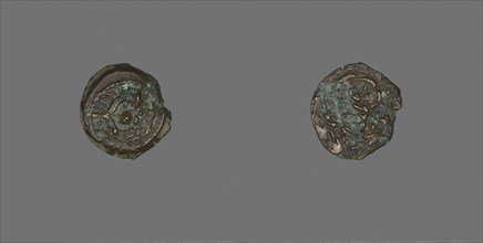 Coin Depicting a Double Cornucopia, Hasmonaean Dynasty (135–76 B.C), reign of Alexander Jannaeus
