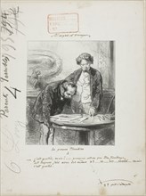 Les-Parents-Terribles series: It’s Pretty, But…, 1852, Paul Gavarni, French, 1804-1866, France,