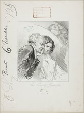 Les-Parents-Terribles series: Yes, but you will see the captain…, 1853, Paul Gavarni, French,