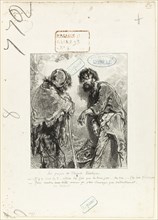 Les Propos de Thomas Vireloque: Under the Roof of Heavens, 1852, Paul Gavarni, French, 1804-1866,