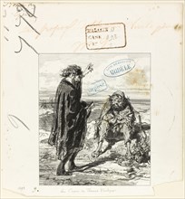 Les Propos de Thomas Vireloque: Man the Masterpiece of Creation, 1852, Paul Gavarni, French,