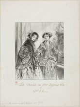 Husbands Always Make Me Laugh: My husband’s latest passion, 1853, Paul Gavarni, French, 1804-1866,