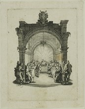 The Last Supper, from The Small Passion, 1624/31, Jacques Callot, French, 1592-1635, France,