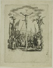Jesus is Pierced with a Lance, from The Small Passion, 1624/31, Jacques Callot, French, 1592-1635,