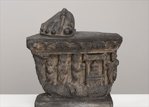 Veneration of the Buddha’s Relics, Kushan period, 2nd/3rd century, Present-day Pakistan or