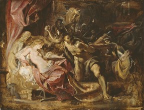 The Capture of Samson, 1609/10, Peter Paul Rubens, Flemish, 1577-1640, Flanders, Oil on panel, 19