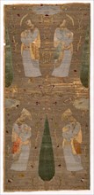 Panel, 1600/28, Iran (Persia), Iran, Silk, velvet weave, 153 x 72.4 cm (60 1/4 x 28 1/2 in.)