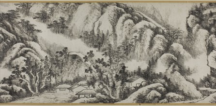 Landscape, Qing dynasty/early Republican period, 19th/early 20th century, Chinese, spurious