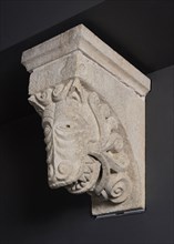 Corbel with Animal Mask Sprouting Leaves from the Monastery Church of