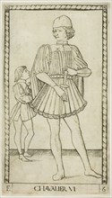 The Knight, plate six from The Ranks and Conditions of Men, c. 1465, Master of the E-Series