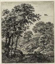 Elias in the Wilderness, from Six Landscape Subjects from the Old Testament, 1650/60, Antoni