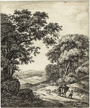 Hagar’s Departure, from Six Landscape Subjects from the Old Testament, 1650/60, Antoni Waterlo,