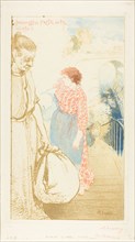 The Laundresses, 1894, Louis Auguste Lepère, French, 1849-1918, France, Soft ground etching with