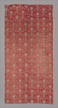 Eros (Furnishing Fabric), c. 1810, France, Plain printed simple cloth, 266.8 × 137.4 cm (105 × 54