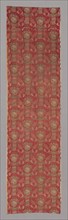 Eros (Furnishing Fabric), c. 1810, France, Plain printed simple cloth, 260.4 × 65.5 cm (102 1/2 ×