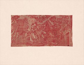 La Trève de Dieu (God’s Truce) (Furnishing Fabric), c. 1820, Philippe Wyngaert (Flemish, active c.