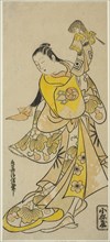 The Actor Nakamura Takesaburo I as Kewaizaka no Shosho (?), c. 1718, Torii Kiyonobu I, Japanese,