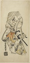 The Actor Tamazawa Saijiro in an unidentified role, c. 1740, Torii Kiyomasu II, Japanese, 1706