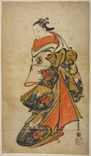 The Actor Fujimura Handayu II as Oiso no Tora, c. 1715, Torii Kiyomasu I, Japanese, active c.