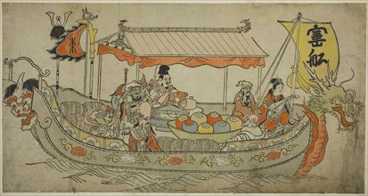 The Treasure Ship, c. 1712, Attributed to Furuyama Moromasa, Japanese, c. 1712-1772, Japan,