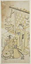 The Actors Takinaka Hidematsu I and Sanogawa Ichimatsu I, c. 1745, Torii Kiyonobu II, Japanese,