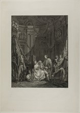 Le Lever de la Mariée, 1781, Philippe Trière (French, 1756-c. 1815), after Jean Démosthène Dugourc