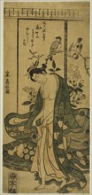 Young Woman Dressing, c. 1745/58, Yamamoto Yoshinobu, Japanese, active c. 1745-58, Japan, Color