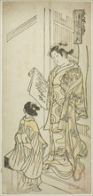 Courtesans Drawn in Osaka Style (Osaka kakiwake), from Courtesans of the Three Capitals, A Set of