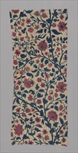 Curtain, Queen Anne period, 17th century, England, 188.6 × 81 cm (74 1/4 × 31 7/8 in.)