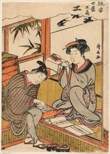 The Artisan (Ko) from the series Beauties Illustrating the Four Social Classes (Adesugata shi no ko