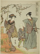 The First Month (Mutsuki), from the series Fashionable Twelve Seasons (Furyu juni kiko), c. 1779,