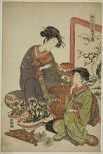 The Ninth Month (Choyo), from the series A Fashionable Parody of the Five Festivals (Furyu yatsushi
