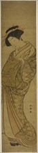 A Courtesan of the Matsubaya, mid–late 1770s, Katsukawa Shunsho ?? ??, Japanese, 1726-1792, Japan,