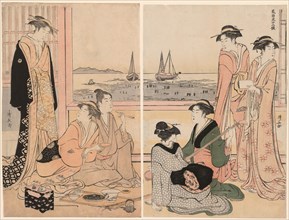 The Fourth Month, from the series Twelve Months in the South (Minami juni ko), c. 1784, Torii