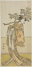 The Actor Ichimura Uzaemon IX in an Unidentified Role, c. 1775, Katsukawa Shunsho ?? ??, Japanese,