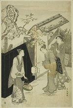 Returning from a Poetry Gathering, c. 1785/89, Kubo Shunman, Japanese, 1757–1820, Japan, Color