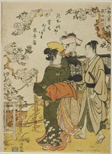 Asuka no Suika, form the series Eight Scenes of Edo (Koto hakkei), c. 1781, Torii Kiyonaga,
