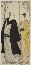 The Actors Nakamura Nakazo I and Azuma Tozo, from an untitled series of prints showing Actors in