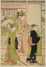 Scene from the Play Imoseyama, late 1780s, Katsukawa Shuncho, Japanese, active c. 1780-1801, Japan,